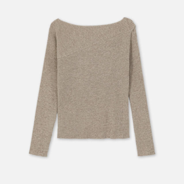 OHOTORO(オオトロ)のohotoro  one side knit ワンサイドニット レディースのトップス(ニット/セーター)の商品写真