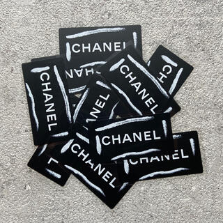 シャネル(CHANEL)のシャネル ラッピング用シール 10枚 ブラック ステッカー 正規品(その他)