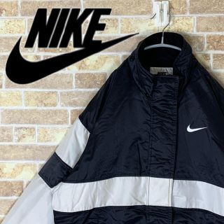 ナイキ(NIKE)のyoppy様専用 ナイキ 中綿 バックロゴ ゆるだぼ 90s ナイロン ブルゾン(ナイロンジャケット)