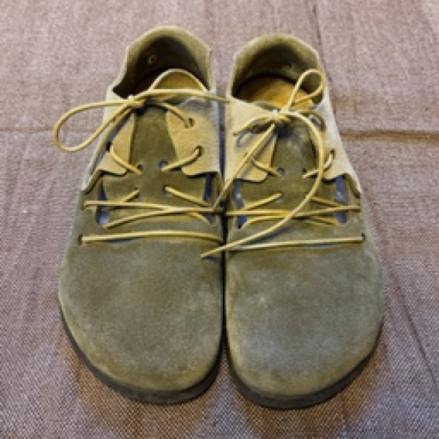 BIRKENSTOCK - BIRKENSTOCK ビルケンシュトック モンタナ 26.5 カーキ