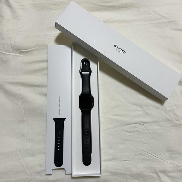 Apple Watch Series 3 GPSモデル 38mm スペースグレイ-