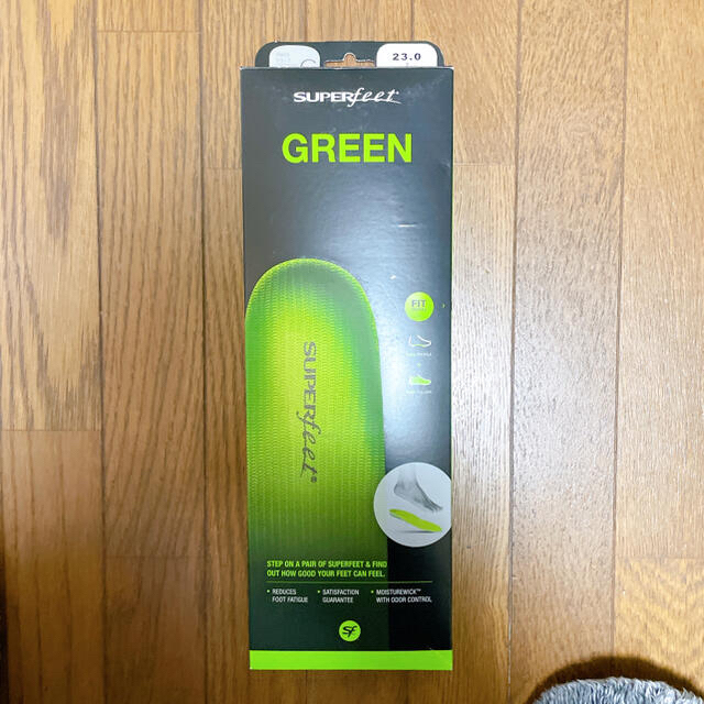 SUPERFEET GREEN スーパーフィート グリーン　B:21〜23cm