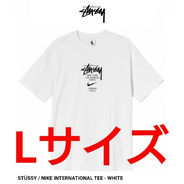 Tシャツ/カットソー(半袖/袖なし)STUSSY  NIKE INTERNATIONAL TEE