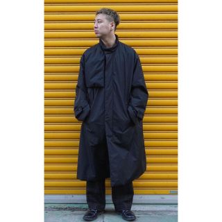 stein / Padded Stand Collar Coat | clinvida.com.br
