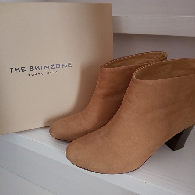 Shinzone(シンゾーン)の値下げ!! シンゾーン ショートブーツ 23.5 レディースの靴/シューズ(ブーツ)の商品写真