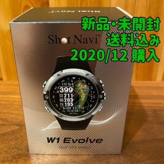 ショットナビ エボルブ W1 Evolve BK (SN-EV-B)(ゴルフ)