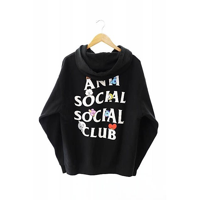 S Anti Social  Social Club BT21 BTS パーカー