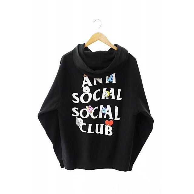 防弾少年団(BTS)(ボウダンショウネンダン)のS Anti Social  Social Club BT21 BTS パーカー メンズのトップス(パーカー)の商品写真