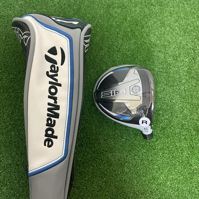 TaylorMade(テーラーメイド)の日本仕様 テーラーメイド SIM FW 5W 19度 ヘッド単品 ヘッドカバー付 スポーツ/アウトドアのゴルフ(クラブ)の商品写真