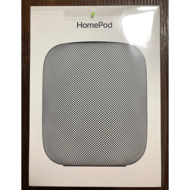 Apple(アップル)のApple HomePod MQHW2J/A [スペースグレイ] スマホ/家電/カメラのオーディオ機器(スピーカー)の商品写真