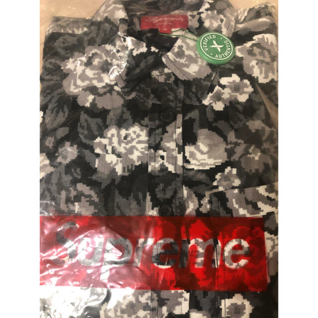 【最安】 Supreme Digi Floral Corduroy Shirt
