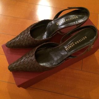 ボッテガヴェネタ(Bottega Veneta)の本物 ボッテガヴェネタ シューズ箱袋付き(ハイヒール/パンプス)