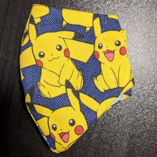 おがわ様　３枚　インナーマスク 子供用 ピカチュウ ポケモン ハンドメイド(外出用品)