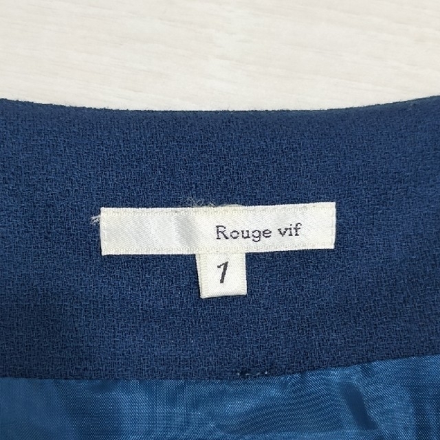 値下げしました★rouge vif　新品ウールスカート　サイズ1(S) 2