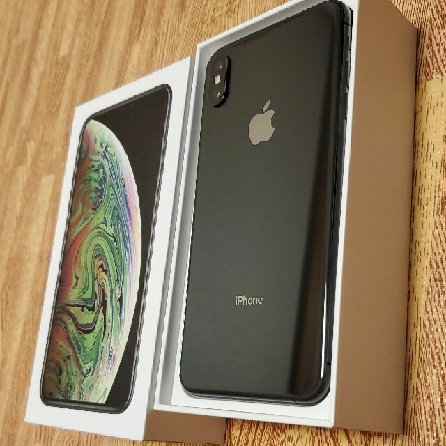 iphone xs max 256GB SIMフリー スペースグレイ 新品 スマホ/家電