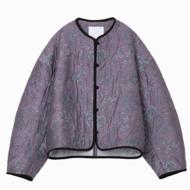 mame(マメ)のmamekurogouchi floralJacquard jacket レディースのジャケット/アウター(ノーカラージャケット)の商品写真