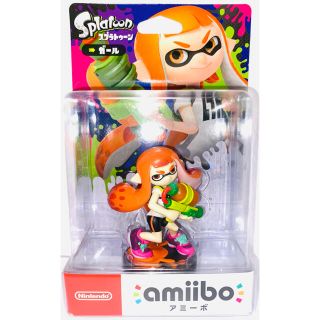 ニンテンドウ(任天堂)のamiibo アミーボ ガール オレンジ スプラトゥーンシリーズ(ゲームキャラクター)