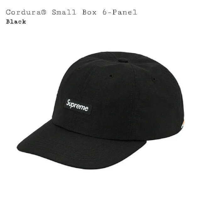 Supreme Cordura Small Box 6-Panel Cap 帽子キャップ