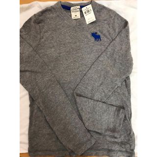 アバクロンビーアンドフィッチ(Abercrombie&Fitch)のアバクロ　キッズ　長袖Tシャツ　M 新品(Tシャツ/カットソー)