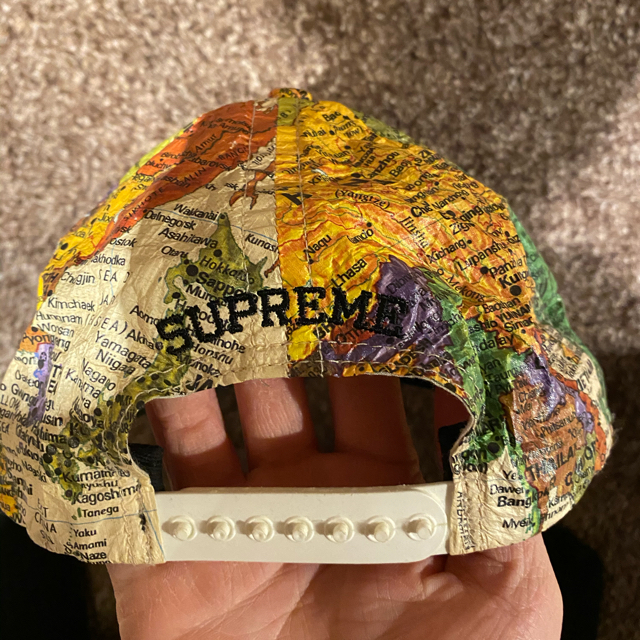 Supreme(シュプリーム)のsupreme シュプリーム　キャップ　cap マップ メンズの帽子(キャップ)の商品写真