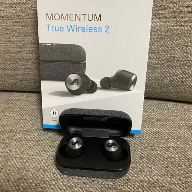 SENNHEISER(ゼンハイザー)のMOMENTUM True Wireless 2 スマホ/家電/カメラのオーディオ機器(ヘッドフォン/イヤフォン)の商品写真