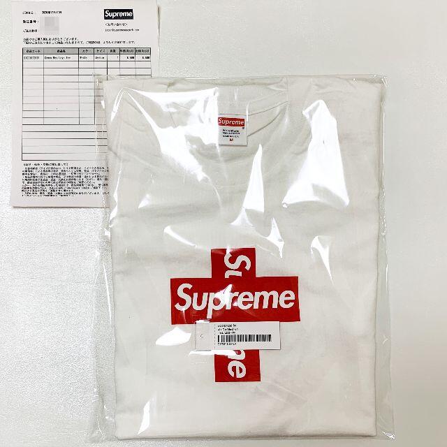 即納 M Supreme Cross Box Logo Tee 20fw