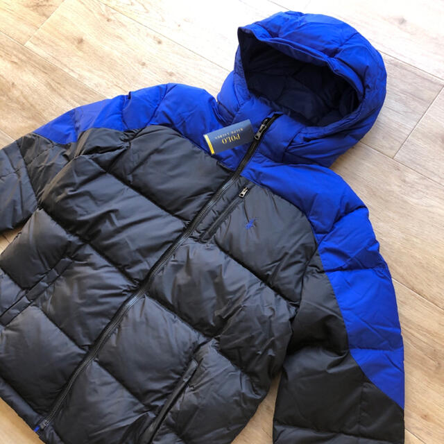 Ralph Lauren(ラルフローレン)のラルフローレン　ツーブロック　ダウン　キッズ　160 上着　ジャケット　アウター キッズ/ベビー/マタニティのキッズ服男の子用(90cm~)(ジャケット/上着)の商品写真