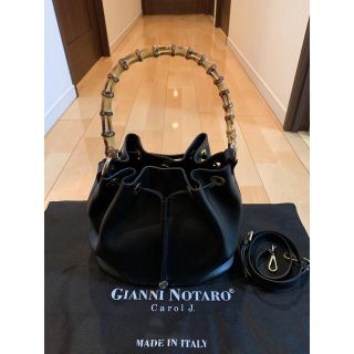 イエナ(IENA)のGIANNI NOTARO バンブーキンチャク◆(ハンドバッグ)