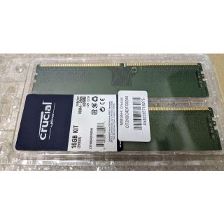 ととです。様専用 Crucial DDR4 メモリ 8GBx2枚(計16GB)(PCパーツ)