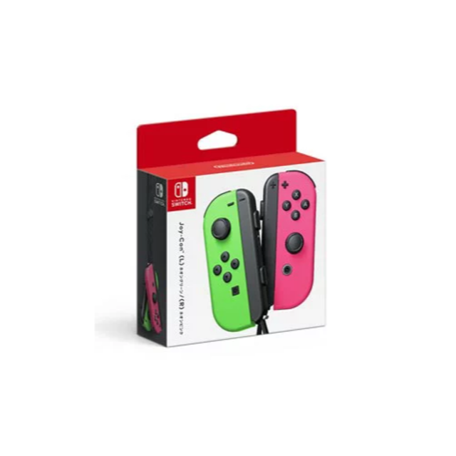 Nintendo Switch(ニンテンドースイッチ)の【Switch】Joy-Con(L) ネオングリーン/(R) ネオンピンク任天堂 エンタメ/ホビーのゲームソフト/ゲーム機本体(携帯用ゲームソフト)の商品写真