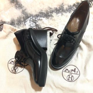 エルメス(Hermes)のエルメス　本革　レザー  ブーティ　ブーツ　35(ブーティ)