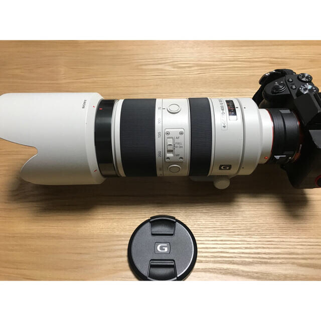 SONY(ソニー)のSONY70-400mmF4-5.6G SSM2 Eマウントアダプタセット変更可 スマホ/家電/カメラのカメラ(レンズ(ズーム))の商品写真