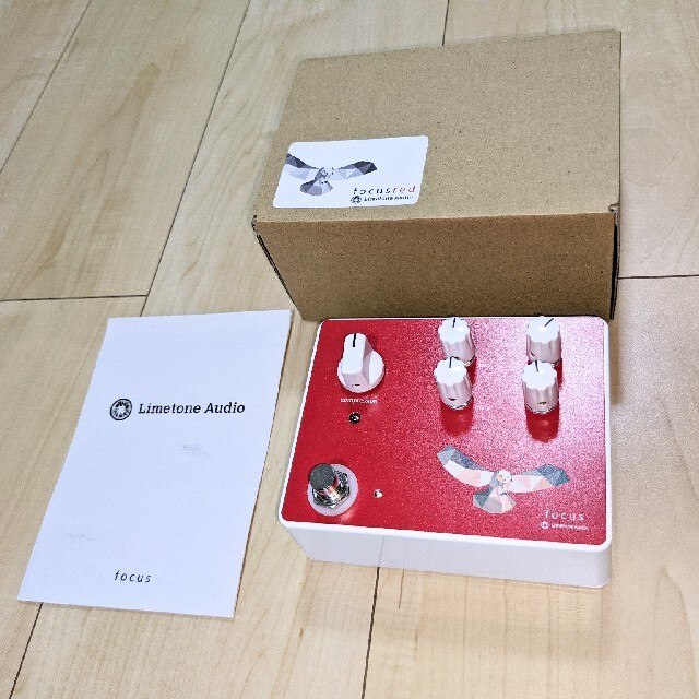 エフェクターLimetone audio focus red