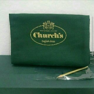 チャーチ(Church's)の匿名配送　付属品のみ　1セット限定　Church's　化粧箱　靴袋　ペン(ローファー/革靴)