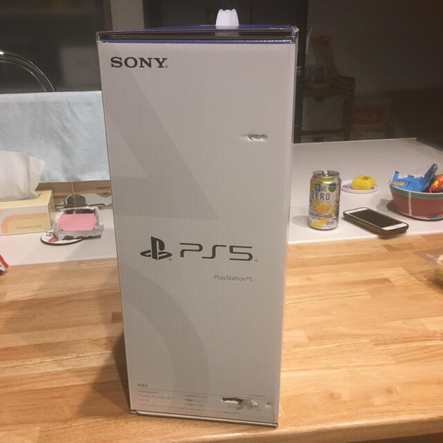 SONY PlayStation5 CFI-1000A01 エンタメ/ホビーのゲームソフト/ゲーム機本体(家庭用ゲーム機本体)の商品写真