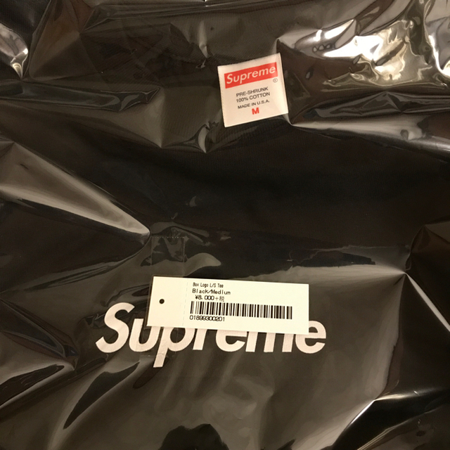 Supreme(シュプリーム)のM) Supreme  Box Logo L/S Long Tee 黒 メンズのトップス(Tシャツ/カットソー(七分/長袖))の商品写真