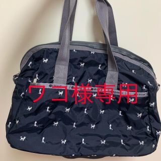 【激レア美品】レスポートサック キャットウォーク 猫 刺繍 ポーチ ミニバッグ