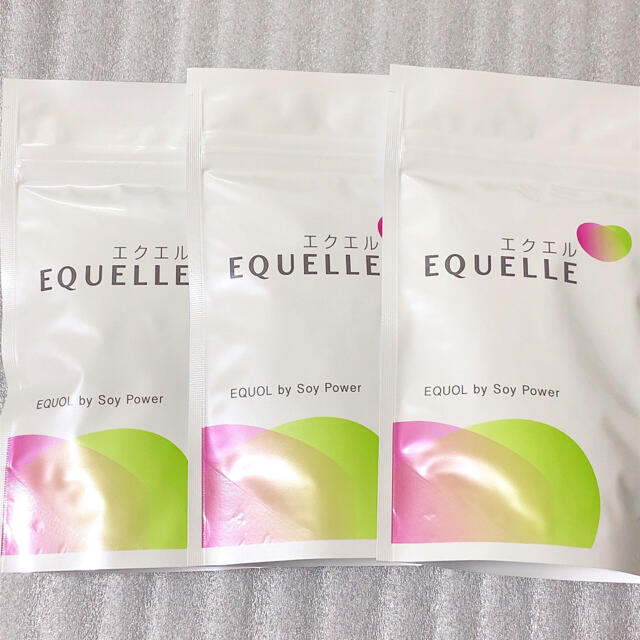 新品未開封　大塚製薬 エクエル EQUELLE パウチ　3袋セット