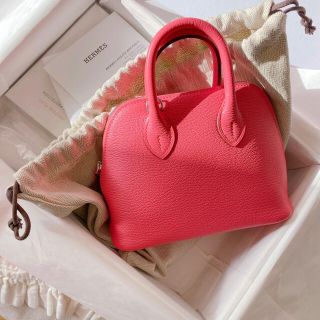 エルメス(Hermes)の本日限定　HERMES 【美品】SALE☆ボリードミニ　ローズリップスティック(ショルダーバッグ)