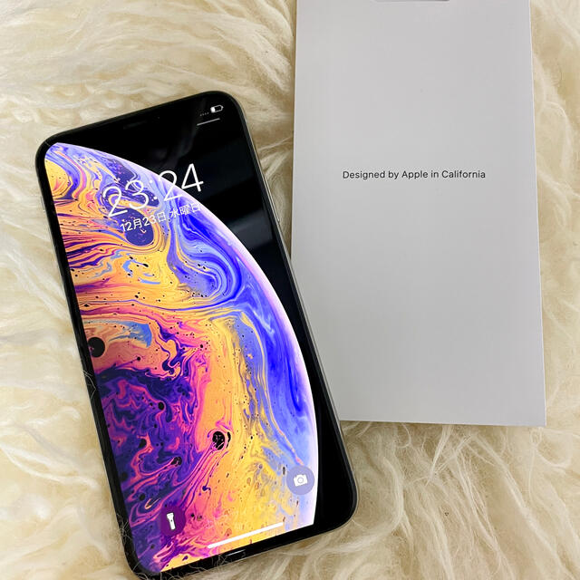 iPhone XS 512GB SIMフリー シルバースマートフォン/携帯電話