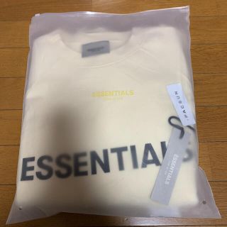 フィアオブゴッド(FEAR OF GOD)の新品　FOG Essentials crew neck cream 2020ss(スウェット)