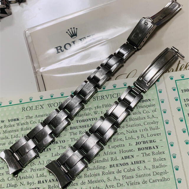 ロレックス レディース SS リベット・ブレス 13mm 訳あり ジャンク