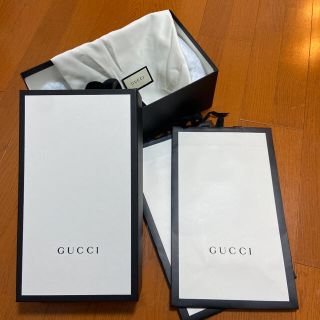 グッチ(Gucci)の【GUCCI】空箱　布袋　紙袋×2 セット(ショップ袋)