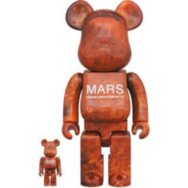 MARS BE@RBRICK 100％ & 400％ × 1