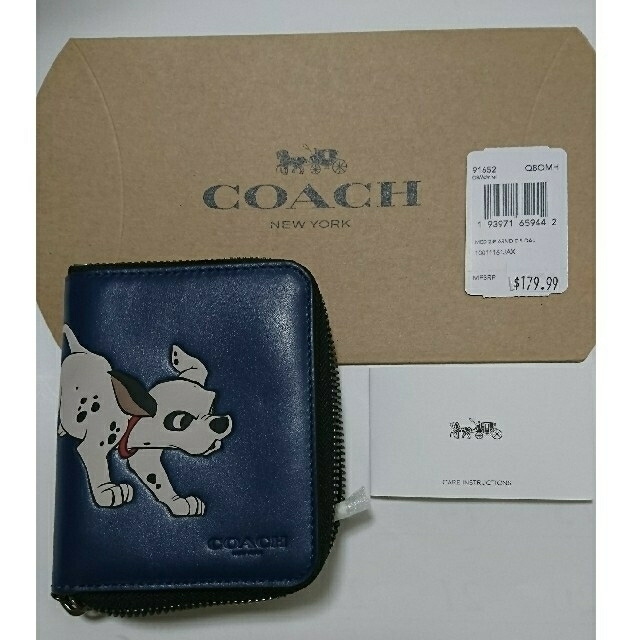 財布 アメリカ輸入品 Coach コーチ 財布 長財布 ダルメシアン ディズニー