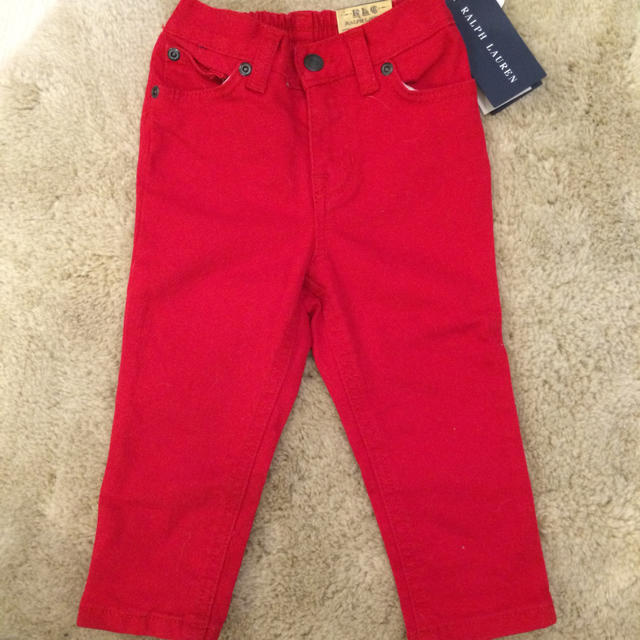 Ralph Lauren(ラルフローレン)のラルフローレン スキニーストレッチパンツ キッズ/ベビー/マタニティのキッズ服女の子用(90cm~)(パンツ/スパッツ)の商品写真