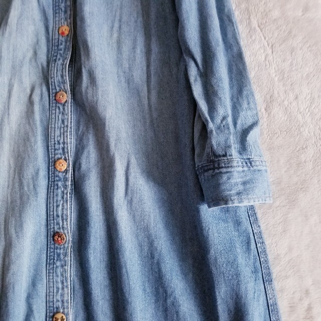 [arthy living] denim one-piece レディースのワンピース(ロングワンピース/マキシワンピース)の商品写真