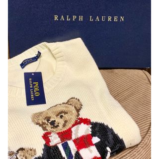 ポロラルフローレン(POLO RALPH LAUREN)のP様専用★新品★ポロ ラルフローレン ベア ポロ ベア セーター(ニット/セーター)