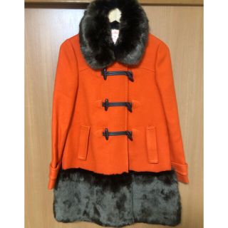 ケイトスペード　試着のみの美品　ファー付きダッフルコート　Allie Coat