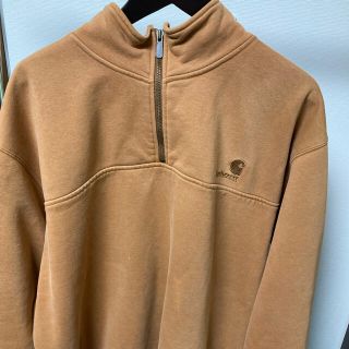 カーハート(carhartt)のCarhartt ハーフジップ スウェット 古着(スウェット)